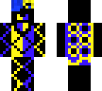 yellow blue black 