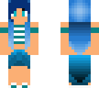 blue beach girl 1