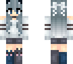blue cat girl