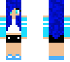 blue girl