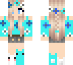 blue girl
