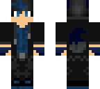 blue haired wolf