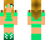 cyan beach girl 2