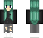cyan girl
