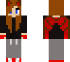 girl with wolf ears and dragon wings