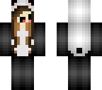 heather panda onesie