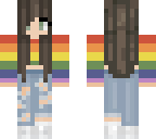 rainbow girl