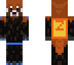 red panda with z-cape