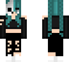 black skull girl
