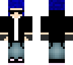 blauw haarige