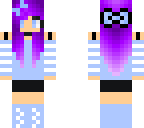 blue bow girl