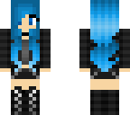 blue girl