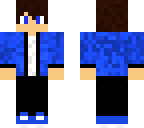 blue jacket boy