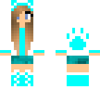 blue paw girl
