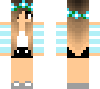 blue summer girl