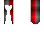 half red half grey base