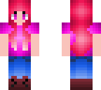 pink and blue
