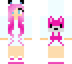 pink fox girl