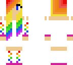 rainbow girl