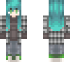 teal girl