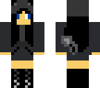 black wolf girl