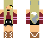 blonde wolf girl