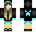 blue creeper girl skin fixed