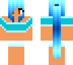 blue girl