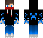 cool blue and red boy