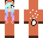 ombre hair deer onesie