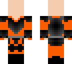 orange armor suit