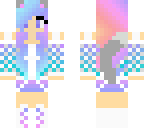 rainbow catgirl