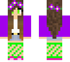 was fairy but i took off wings from my first skin