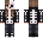 - skeleton hoodie -