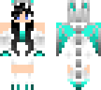 blue cute girl