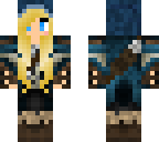 gabrielle in a hunter's outfit edit