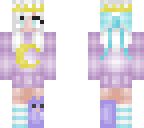 moon sweater with crown