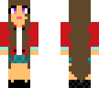 school girl long hair
