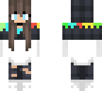 slimey rainbow girl