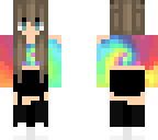 tie dye girl