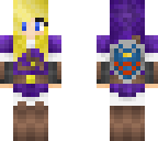 female purple link 3px