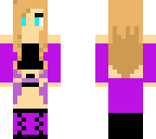 purple and black penny