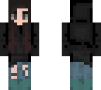 black hoodie