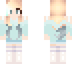 cute blue hair