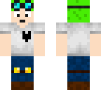 dantdm green hair dab police