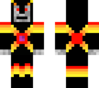 fire skeleton