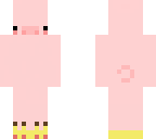 just a pig with slippers
