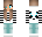black and white panda
