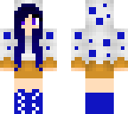 blue cake girl edit