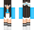 blue girl